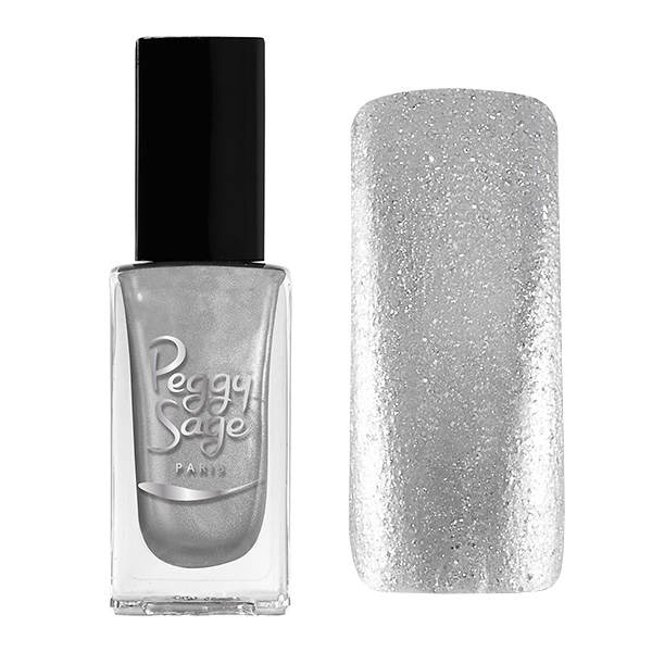K�r�mlakk-flitteres argent paillet� 010-11ml