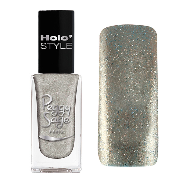 K�r�mlakk-holografikus rainbow silver 202 11ml