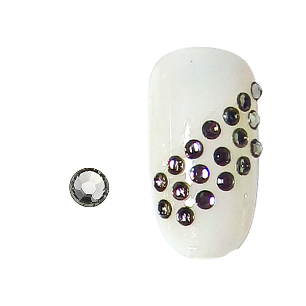 K�r�mstrasszok, 20 db black diamond SS5