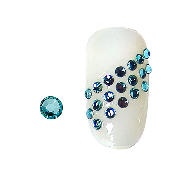 K�r�mstrasszok, 20 db aquamarine SS5