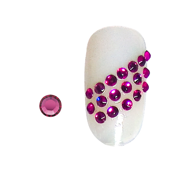 K�r�mstrasszok, 20 db fuchsia SS5