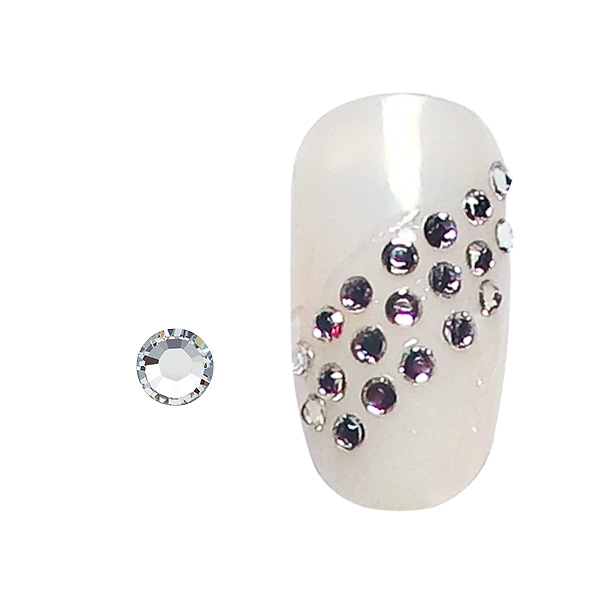 K�r�mstrasszok, 100 db argent SS3