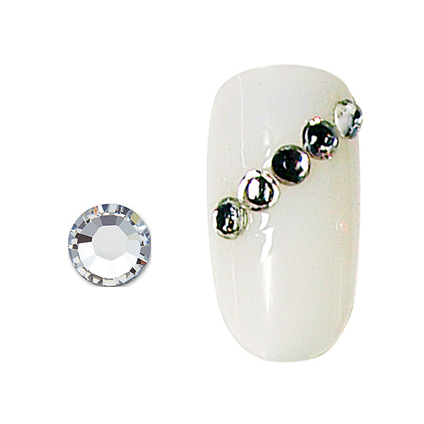 K�r�mstrasszok, 20 db argent SS10