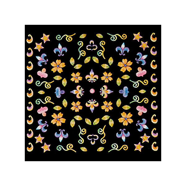 3D �ntapad� k�r�mmatrica nail art94