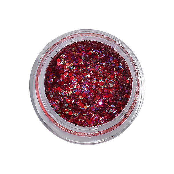 Ultra-csillog� flitterek, UV zsel�hez red