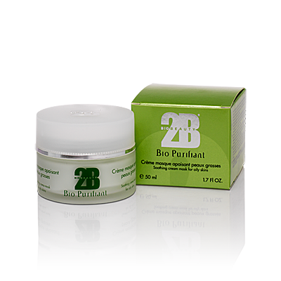 2B Bio Purifiant - Nyugtat� kr�mmaszk zs�ros b�rre - Crème masque apaisante peaux grasses, 50 m