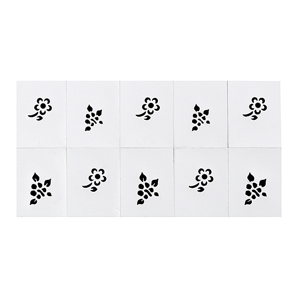 Nail art sablon 0